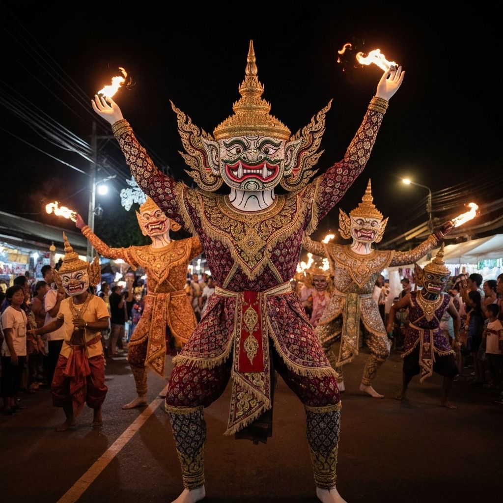 Phi Ta Khon (Ghost Festival)
